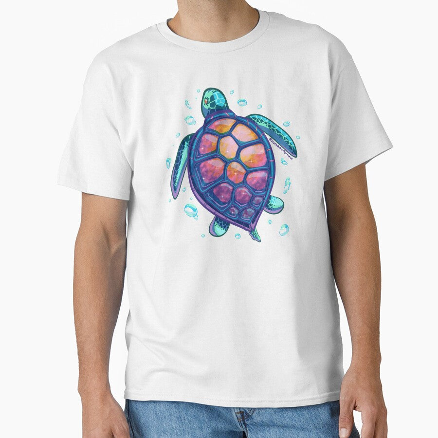 Magical Sea Turtle -- Fred by KrystalBStudios