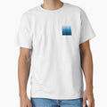 Simple design from shades from light to dark azure by Cherevan