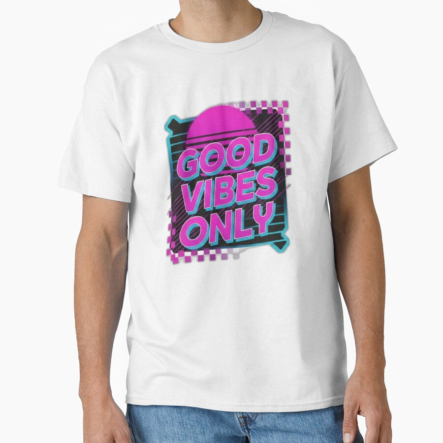 Good Vibes Only Typography Motivational Design by GhalaxiDesigns