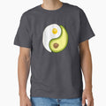 Avocado Egg Yin Yang by lurchmerch