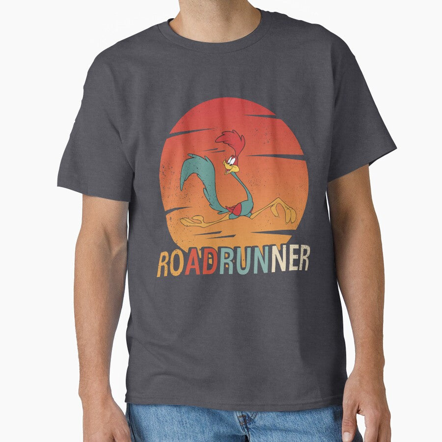 Vintage Retro Roadrunner Silhouette by vinh doan