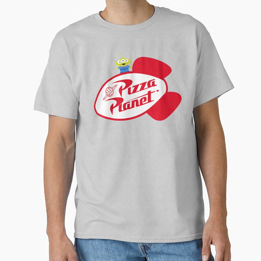 Alien on Pizza Planet Sign by MagicMaker19
