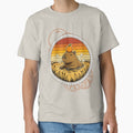 Retro Sunset Capybara Good Vibes 70s Aesthetic by ConElAlma