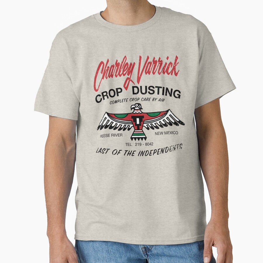 Charley Varrick Crop Dusting (Black) - ObscuraTee Does it Again! by Obscura Tee