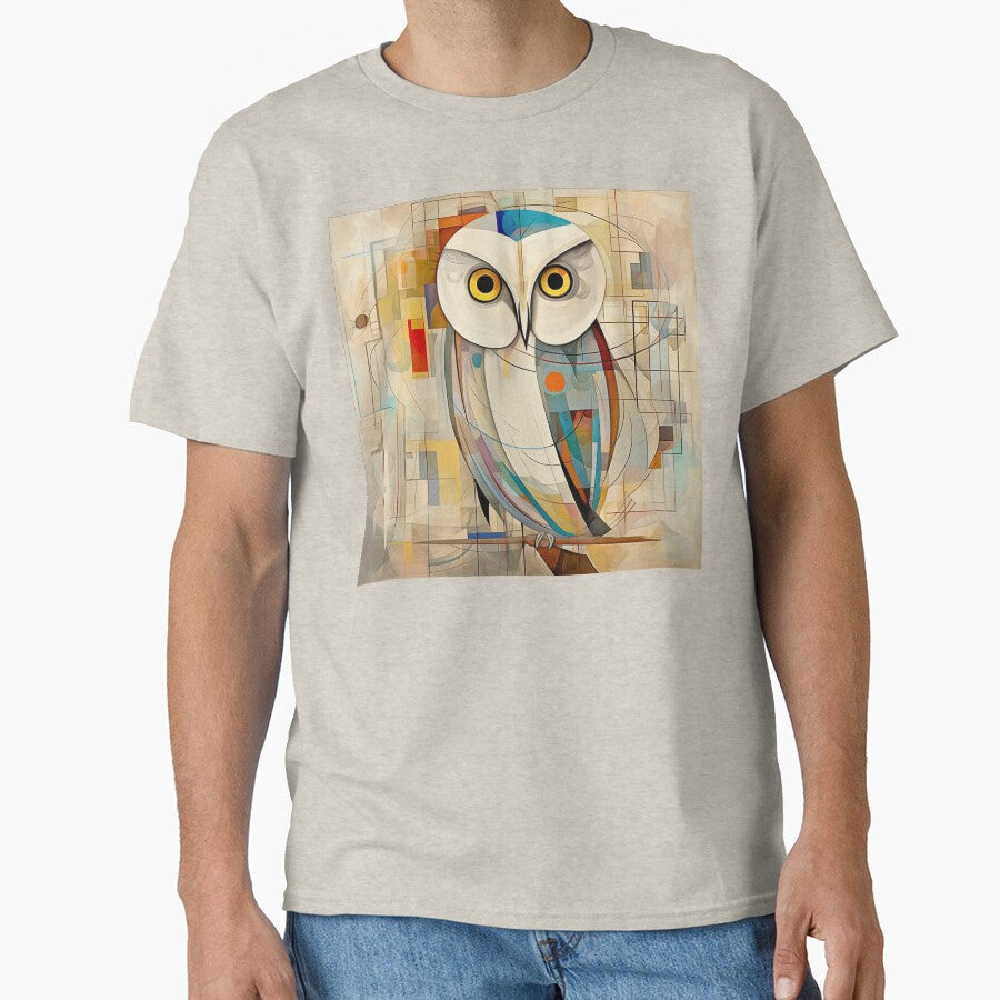 Wise Old Owl - Abstract Design by HausKatz