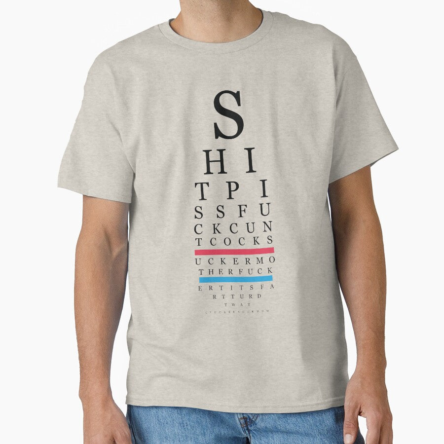 Family Reunion Eye Chart by Paddock9Designs