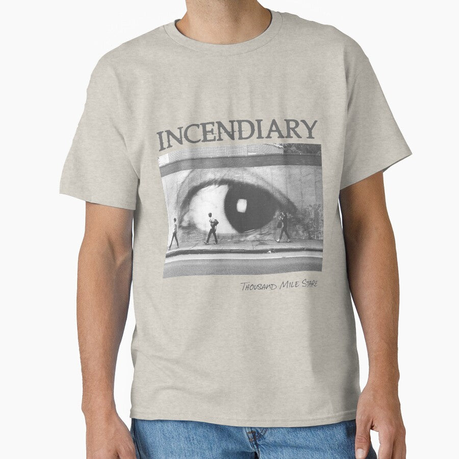 Incendiary (Hardcore Punk Band) - Album; Thousand Mile Stare [Black & White] by TheSmartChicken
