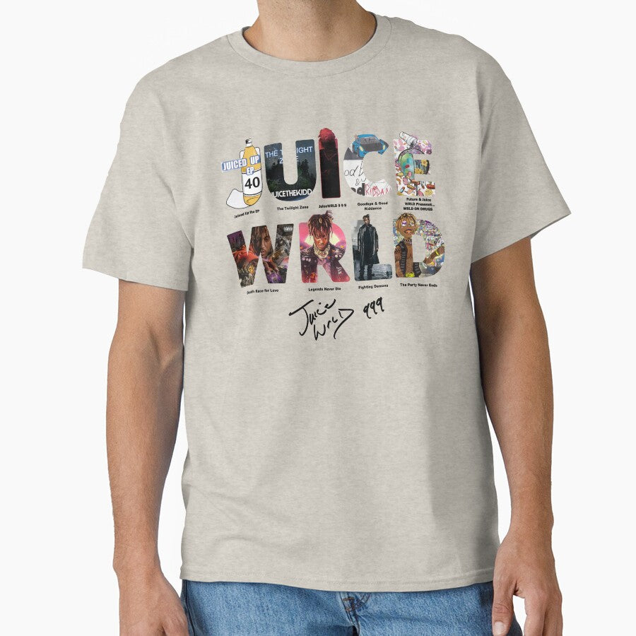 Juicee Wrld The Party Never Ends Album Cover T-Shirt 999 Juicee Wrld Tee Juicee Wrld Tour Merch Hip Hop Shirt Music Fan Gift by Lalabubu  Store