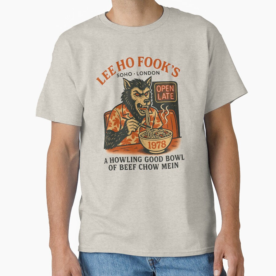 Lee Ho Fook’s 1978 Werewolf | Soho London Chow Mein Retro Design by Kybruno's Creations