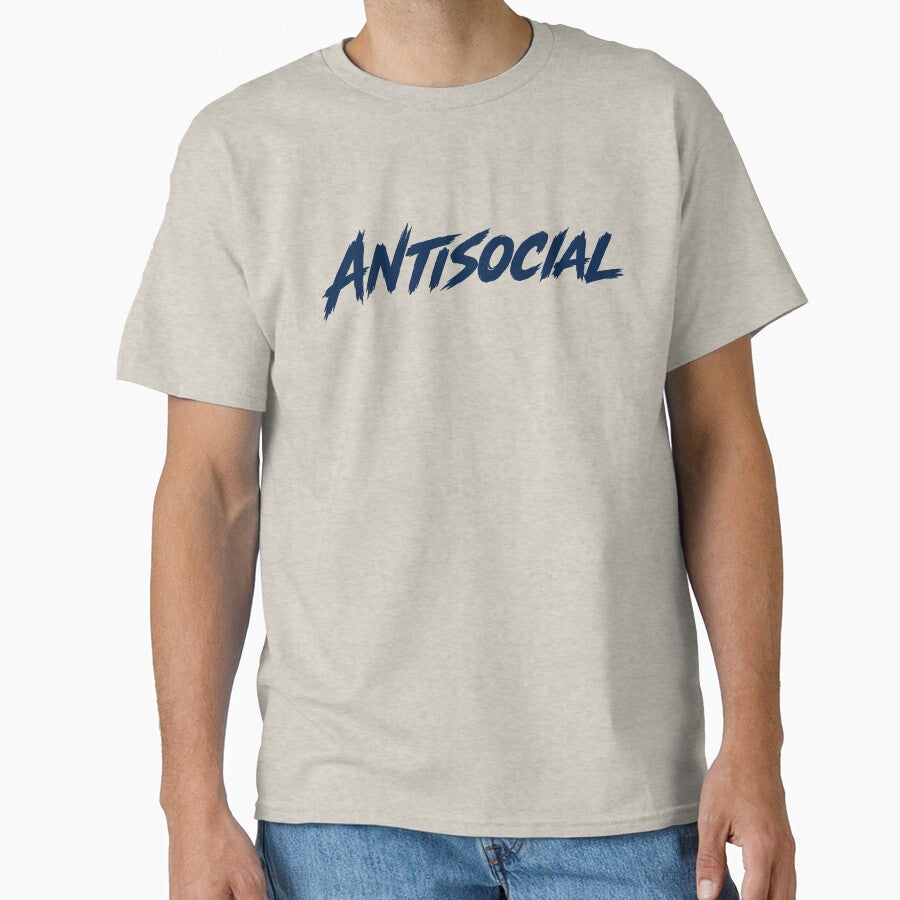 Antisocial - Introvert Brush Lettering by SkullVor