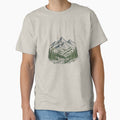 Vintage Mountain Forest Nature T-Shirt by Figurimania