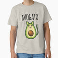 Avogato Women Funny Avocado Cat Vegetarian Vegan by mejeoshop