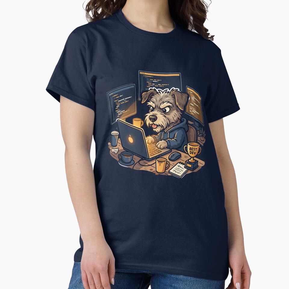 Developer Dog by AffordaBiliTees