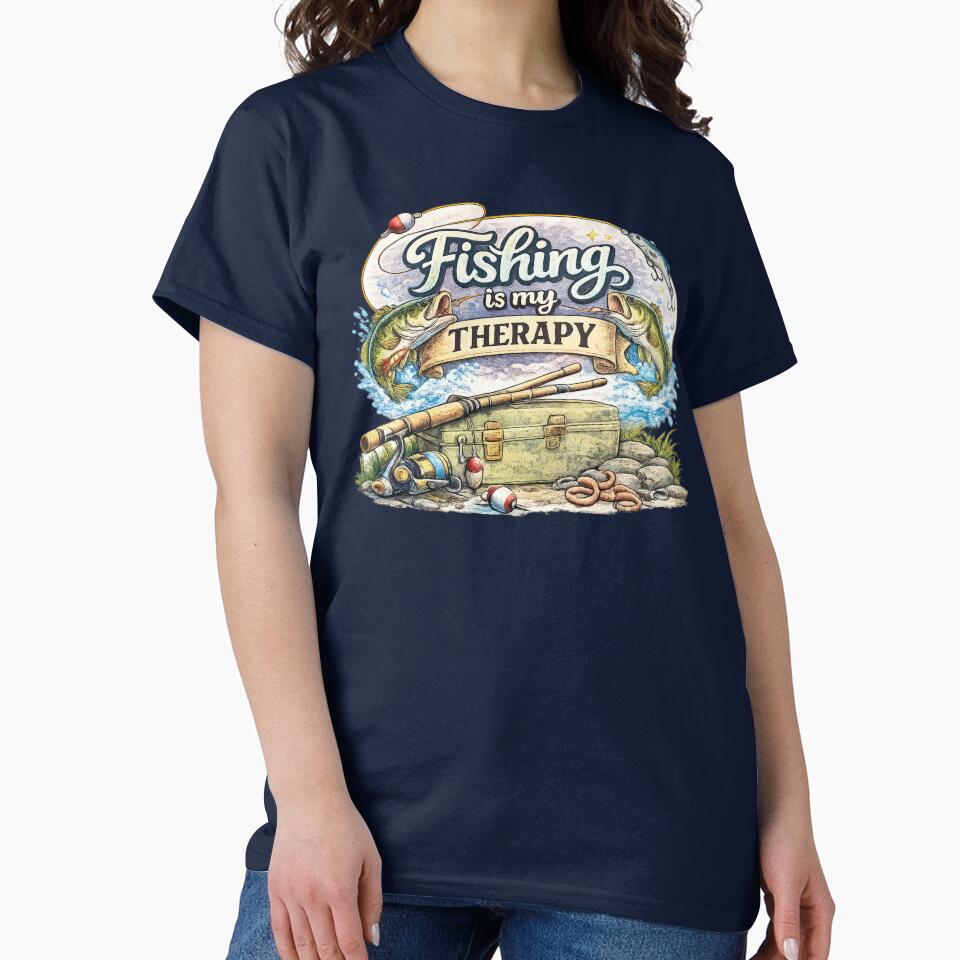 Fishing Is My Therapy by Elisabeth Lucas