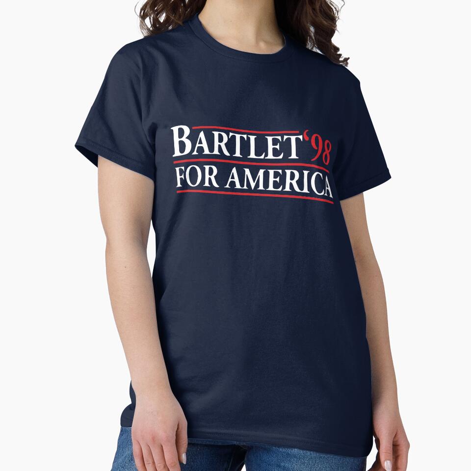 Bartlet for America (white variant) by thescarletwoman