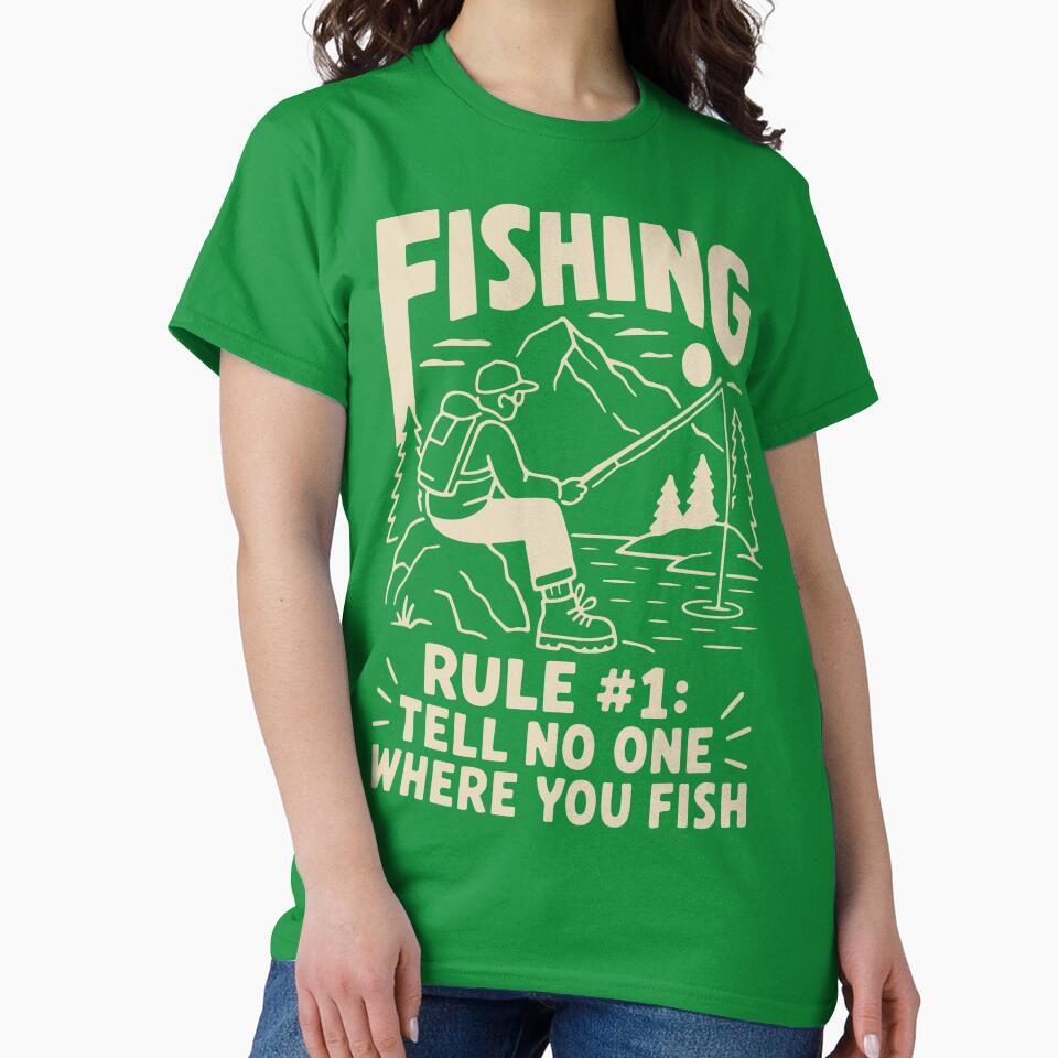 Fishing Rule #1 Funny Angler Quote by BRUNTadventures
