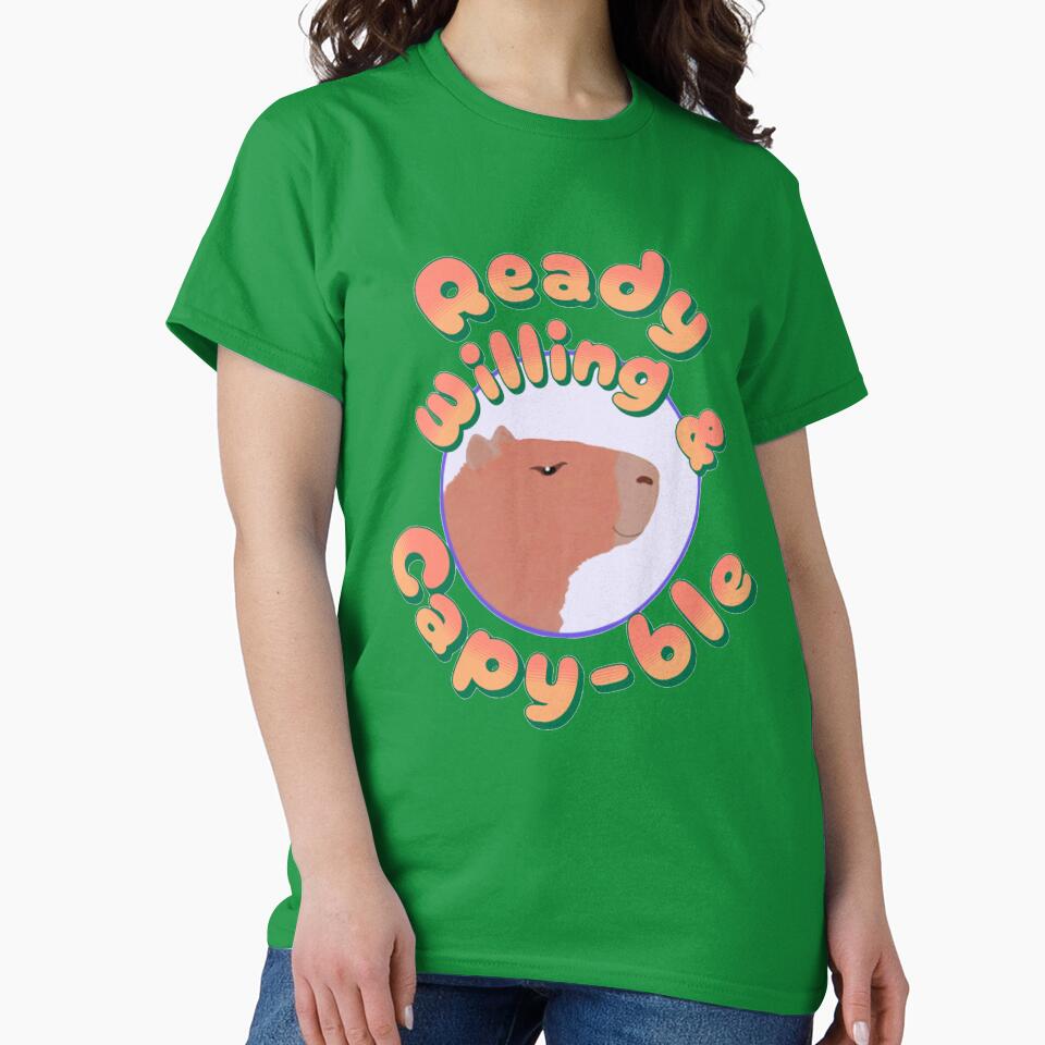 Ready Willing and Capy-ble Capybara by glowvim