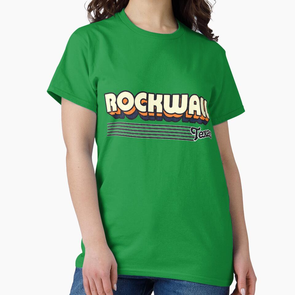 Rockwall, Texas | Retro Stripes by retroready