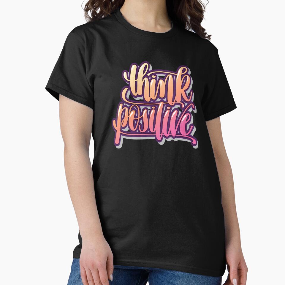 Think Positive / Startup Inspirational Quote by ProjectX23