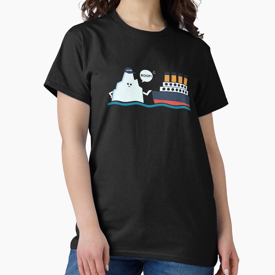 Titanic Funny Titanic and Iceberg Boop Parody for Boys Girls by farhanhafeez