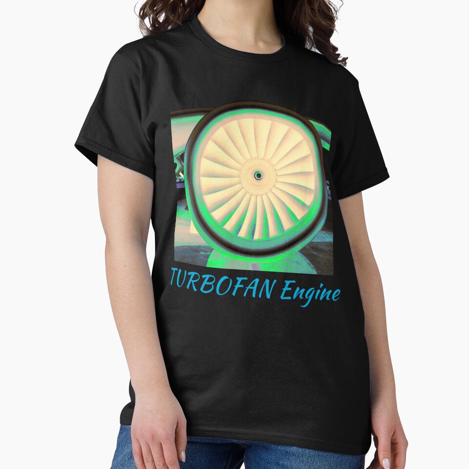Turbofan Engine, an aviation gift for the pilot, engineer and aviation geek by PiperParrot