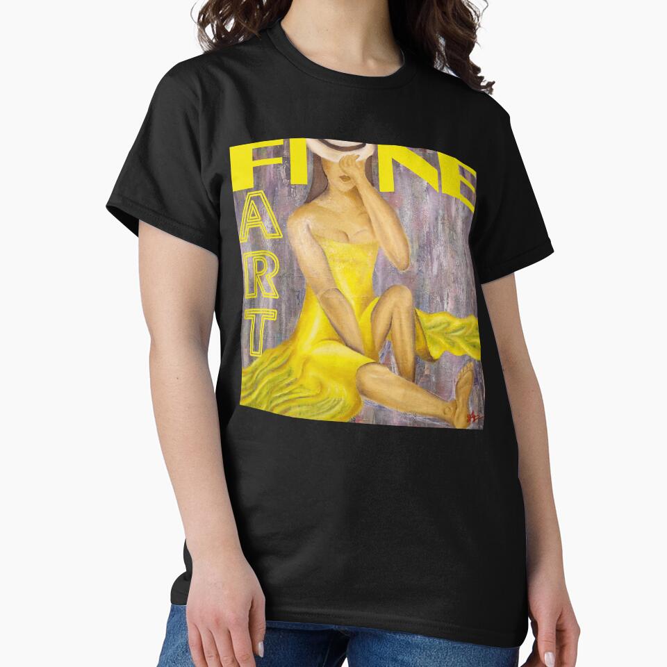 FINE ART lady in red by Mr Contemporary