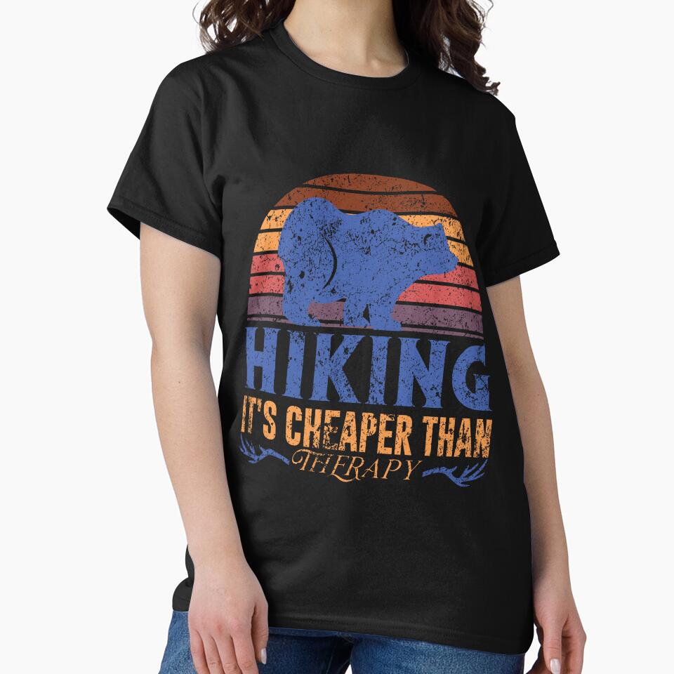 Hiking It's Cheaper Than Therapy by RED FIR