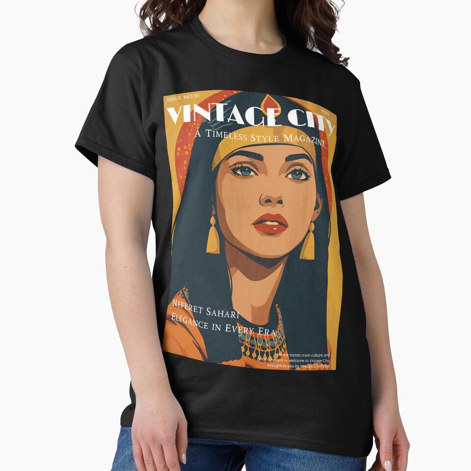 Vintage City Magazine Cover - Vintage Pharaoh by Vintage City
