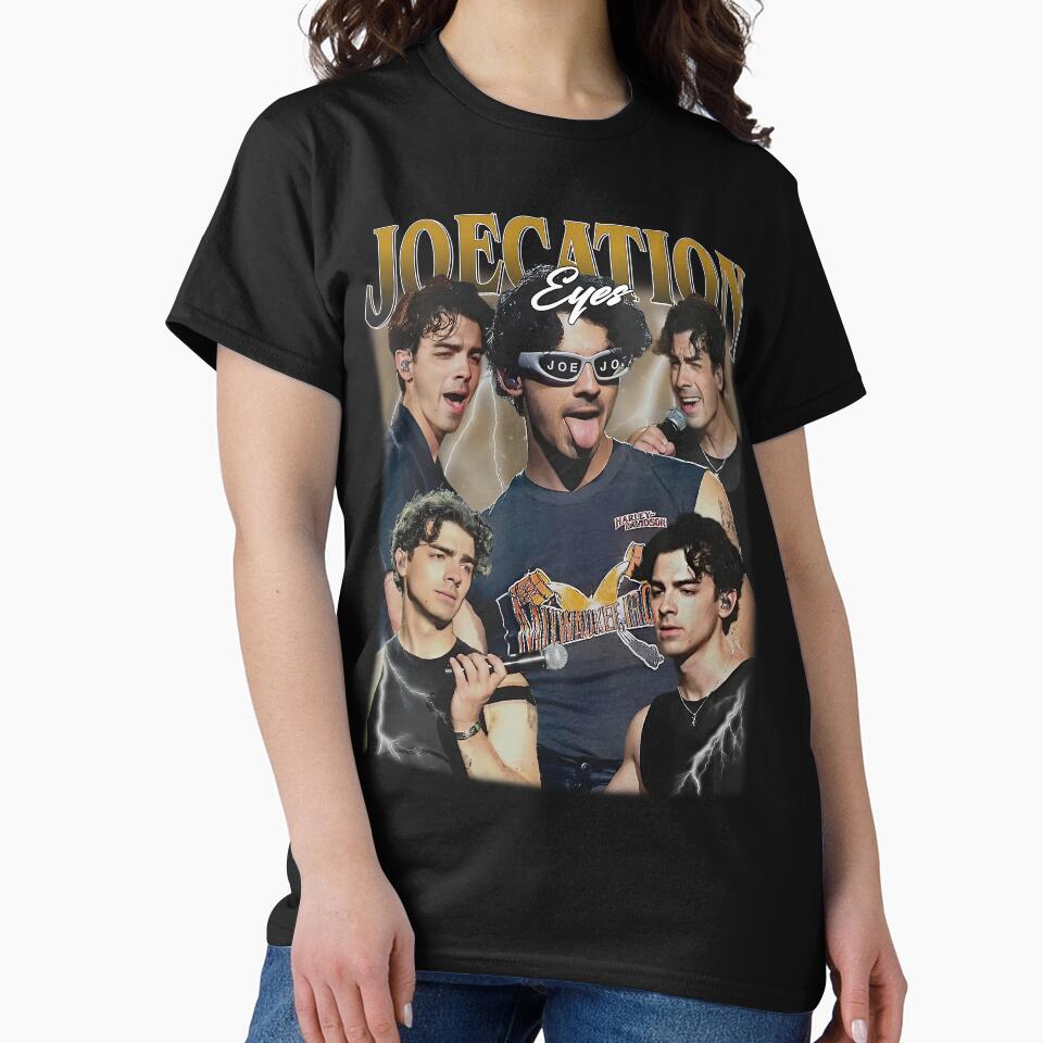 Vintage Joe Jonas 90s Retro Music Fan by Jonas Brothers by CARLOSCASTORES