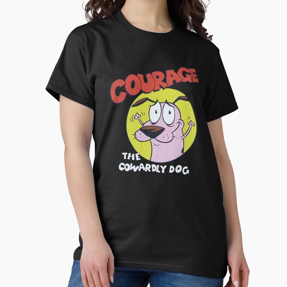 Courage, fearful dog by yohiyohi23