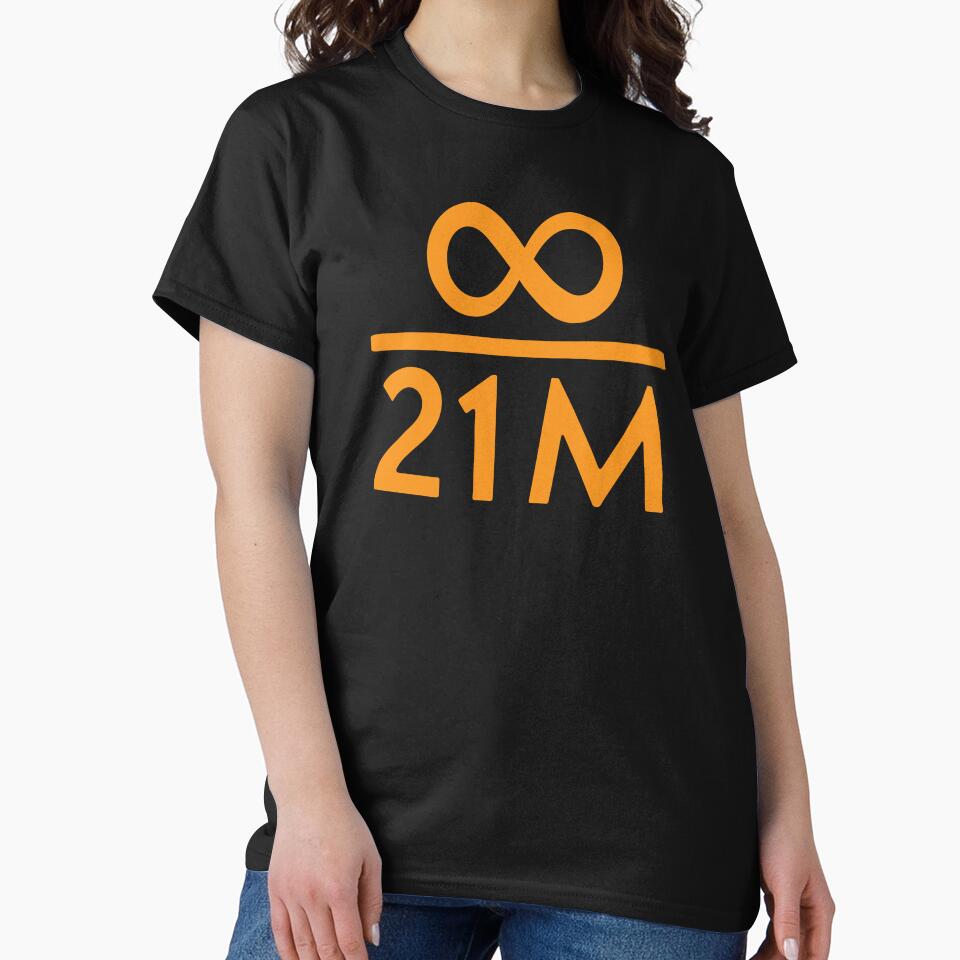 Infinity divided by 21 million Bitcoin by TheBitcoinStore