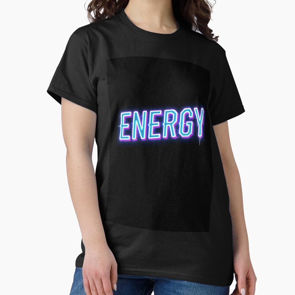 Neon Energy Glow Streetwear Design by YAKA ART  SRI LANKA