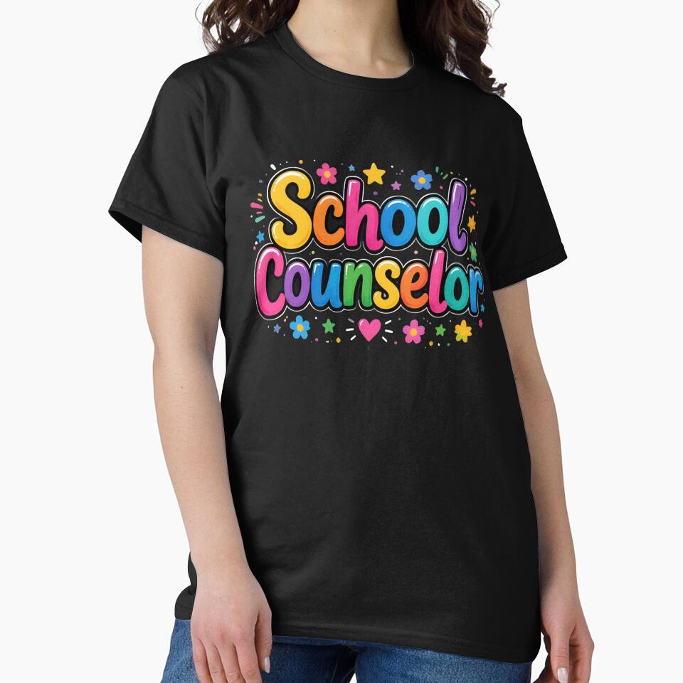 Funny School Counselor Appreciation Women Counseling by OlakunleOloroz