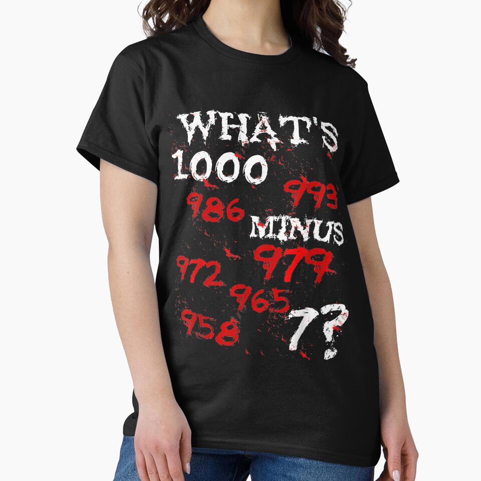 What's 1000 Minus 7  Tokyo Anime T-Shirt by CalackxiOta