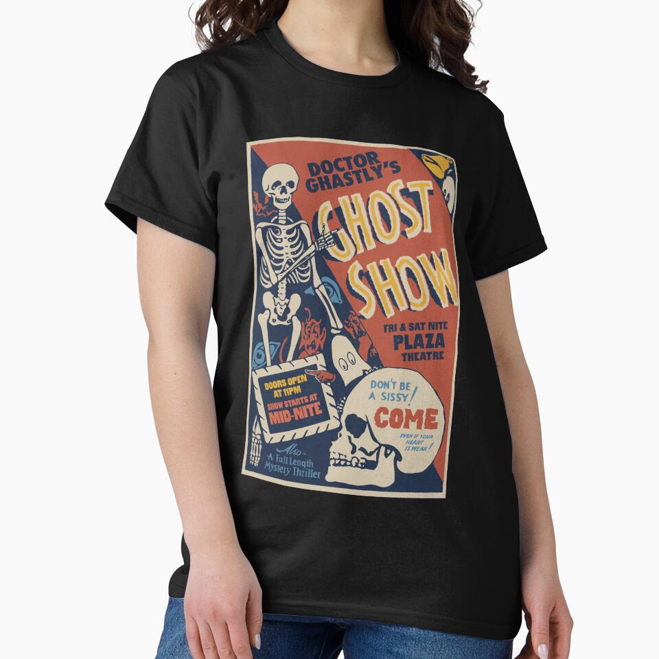 Vintage Ghost Show Horror Movie Poster by Scott Banks