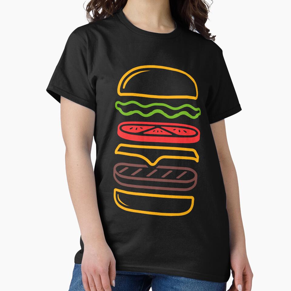 Burger Anatomy by ps-tees