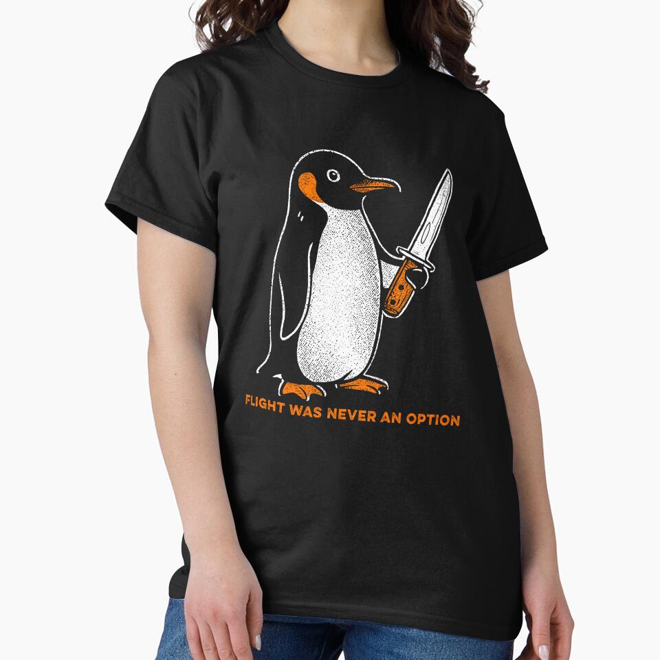 Flight was Never an Option Penguin Meme by suhairee-studio
