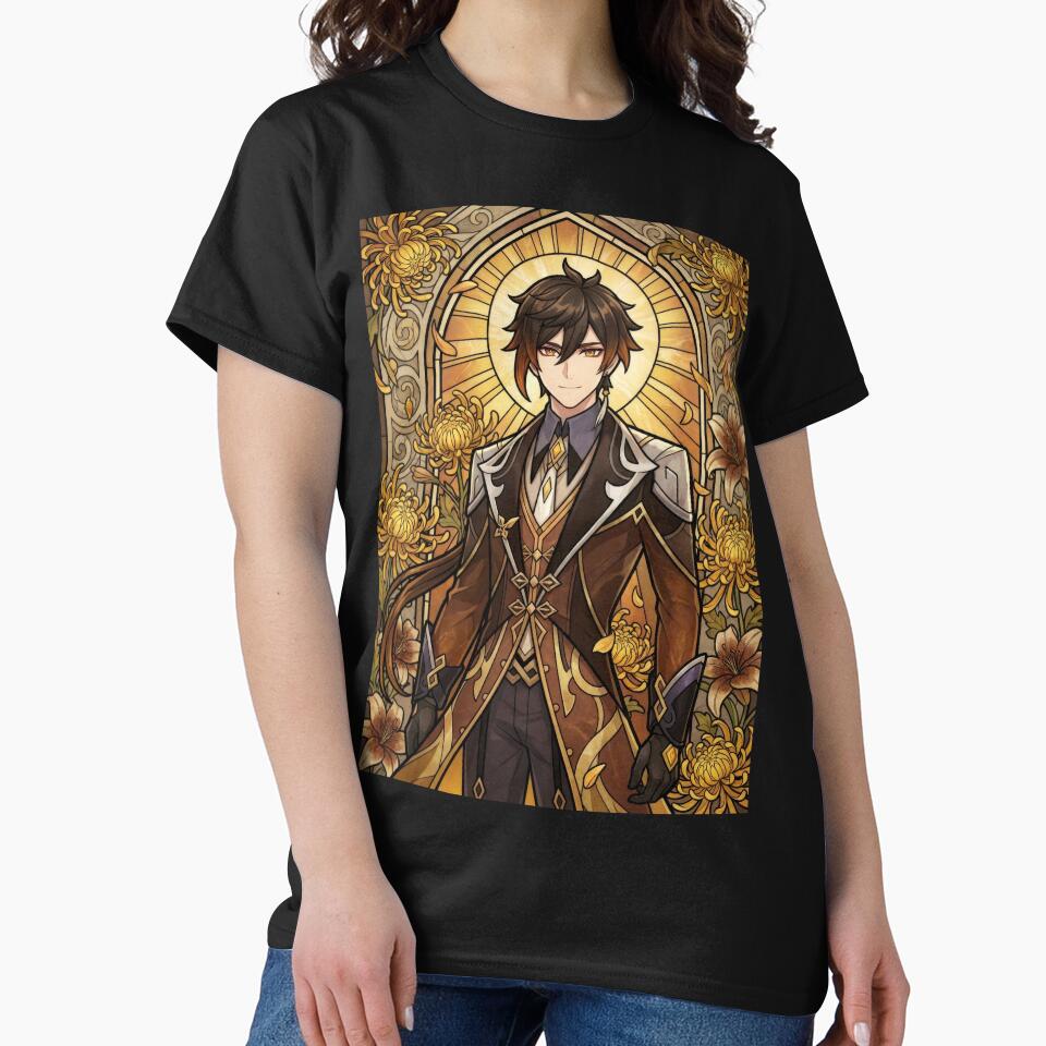 Stained Glass Zhongli by Thunderbelts