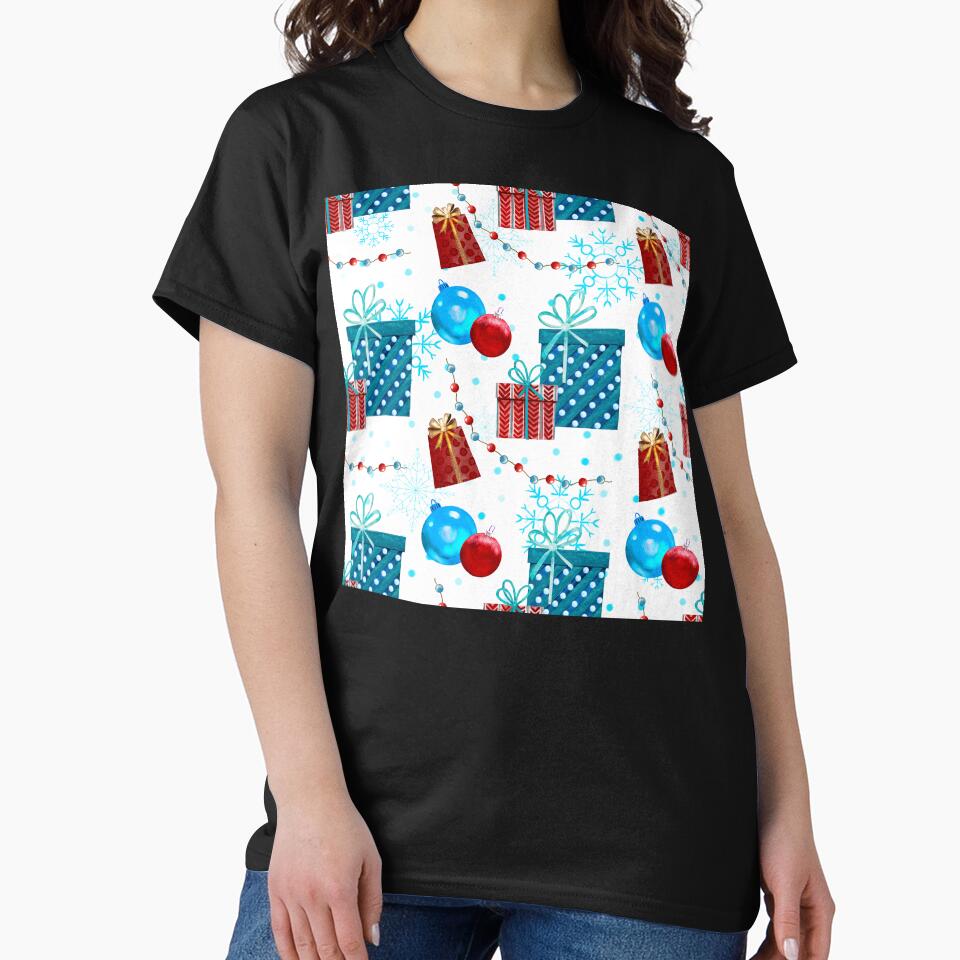 Christmas Gifts And Colorful Decorations Holiday Pattern by DEC02