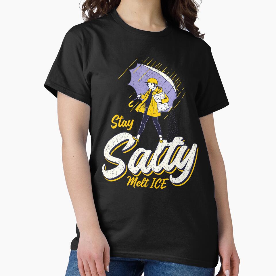 Stay Salty Melt Ice Winter Parody Graphic by margamPagenberg
