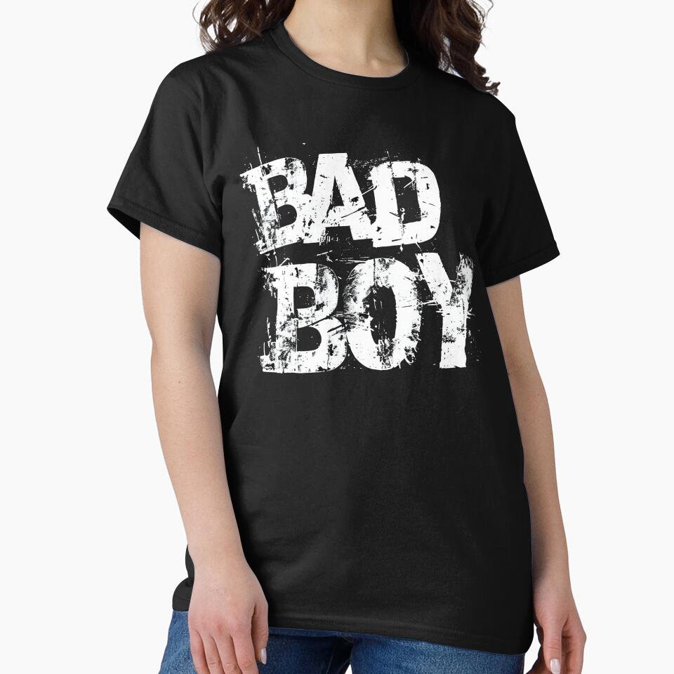Bad Boy Distressed Grunge - Urban Streetwear Typography by A-M-G-Shop