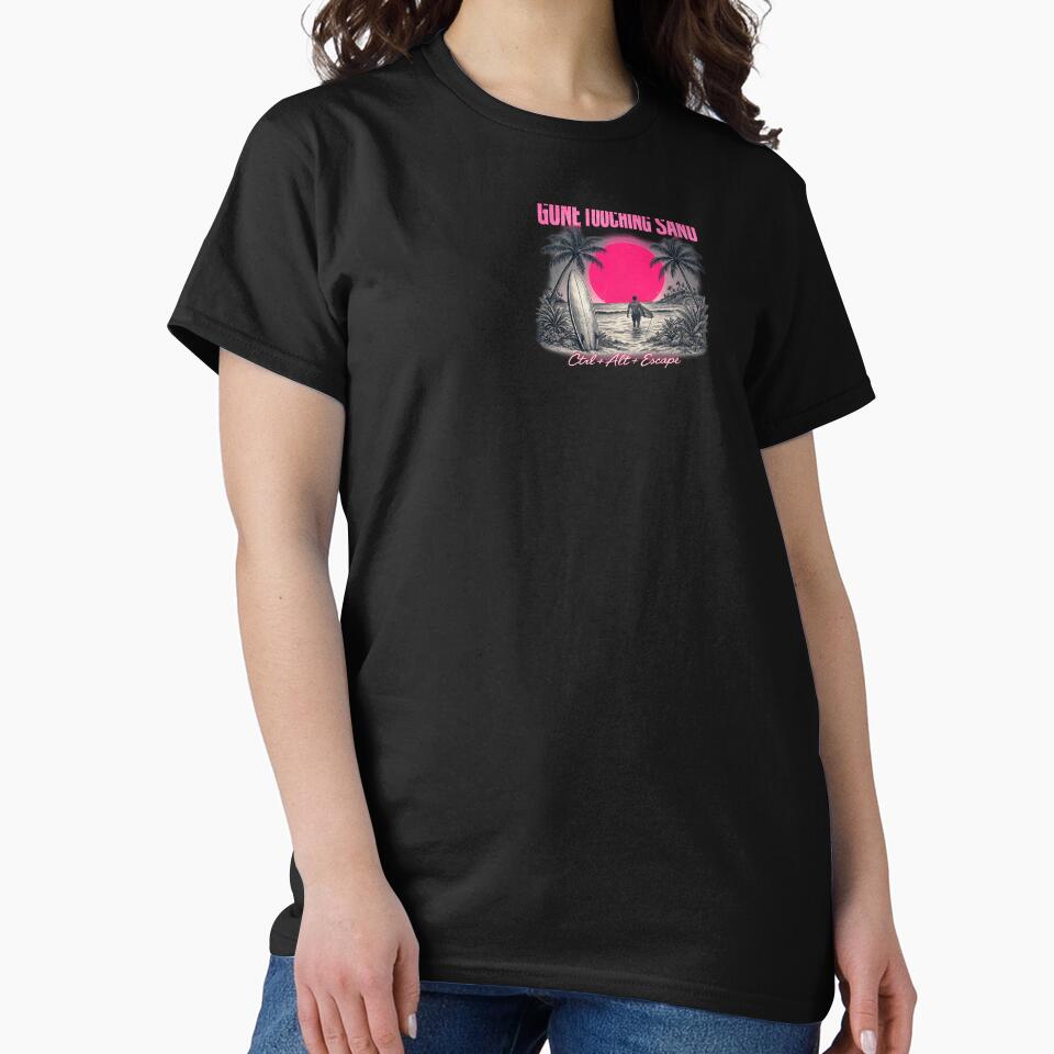 Gone touching sand Ctrl alt esc surfing pink don’t wait up by Black British  Designer - Photographer
