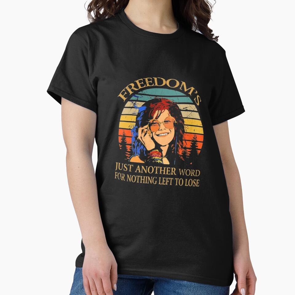 Janis Joplin Freedom Portrait Graphic Design by KarieFistlert