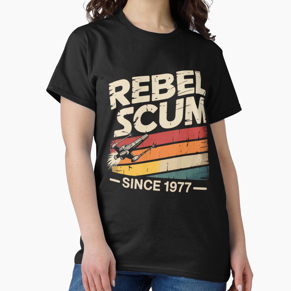 Old School Scum Rebel Scum Since 1977 by Ad0Shop