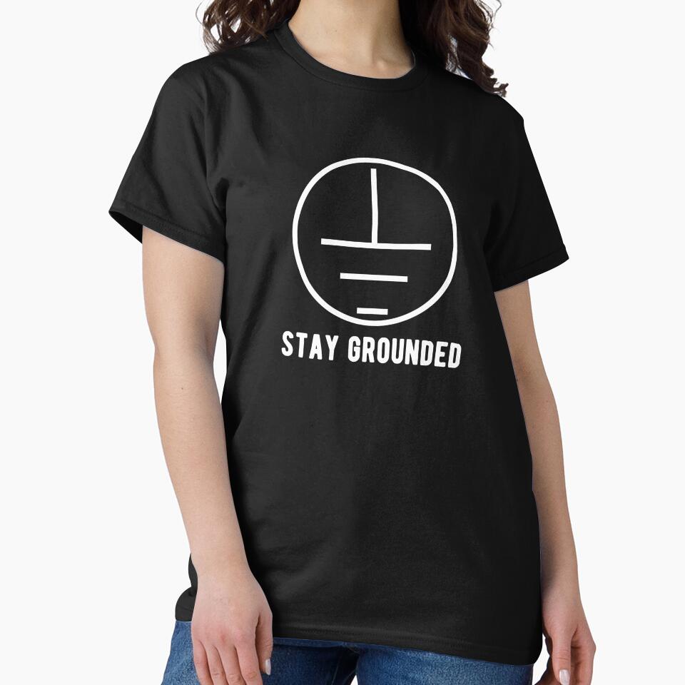 Stay Grounded Funny Electrician by Vanover Designs