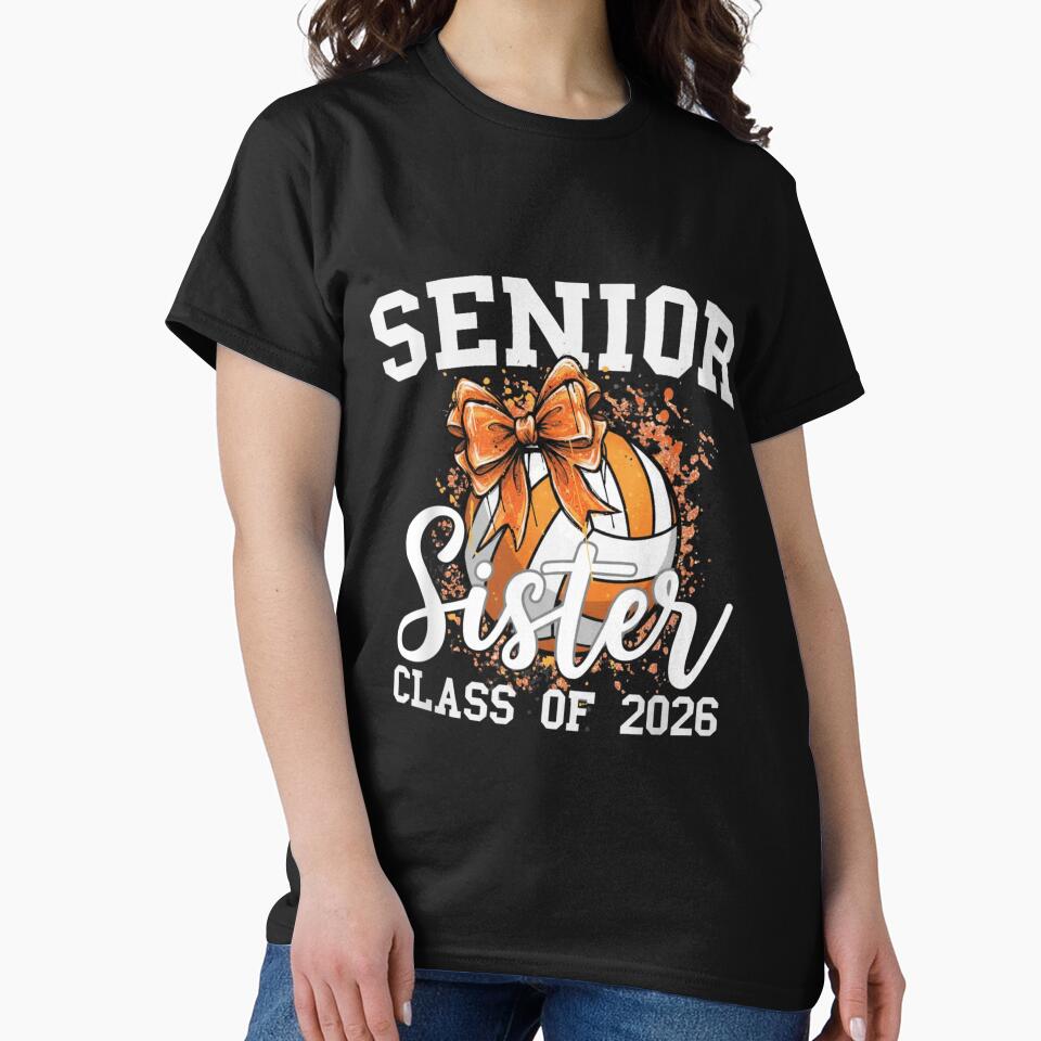 Senior Sister Class Of 2026 Volleyball graduation by salmzouriart