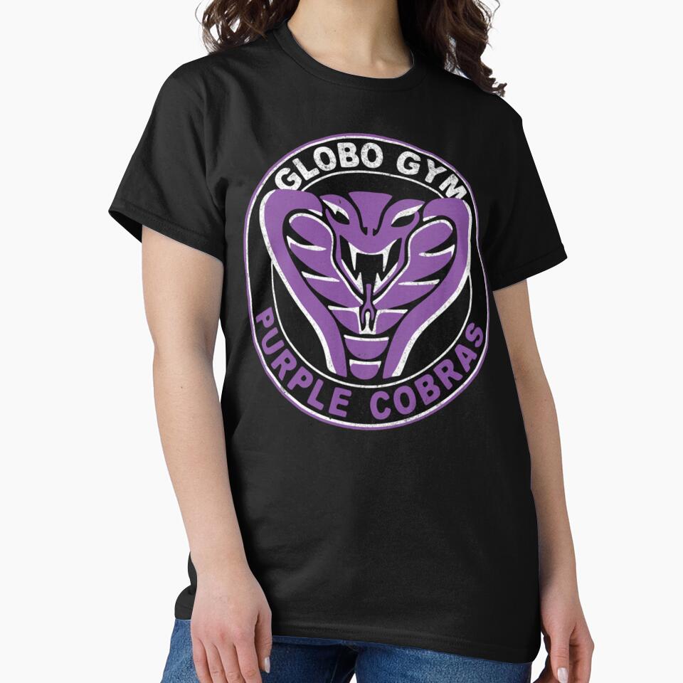 Globo Gym - Purple Cobras vintage logo Essential T-Shirt by PeerCarlsson