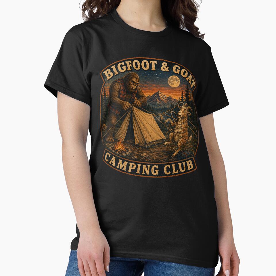 Bigfoot & Goat Camping Club – Tent Trouble by NicheBloom