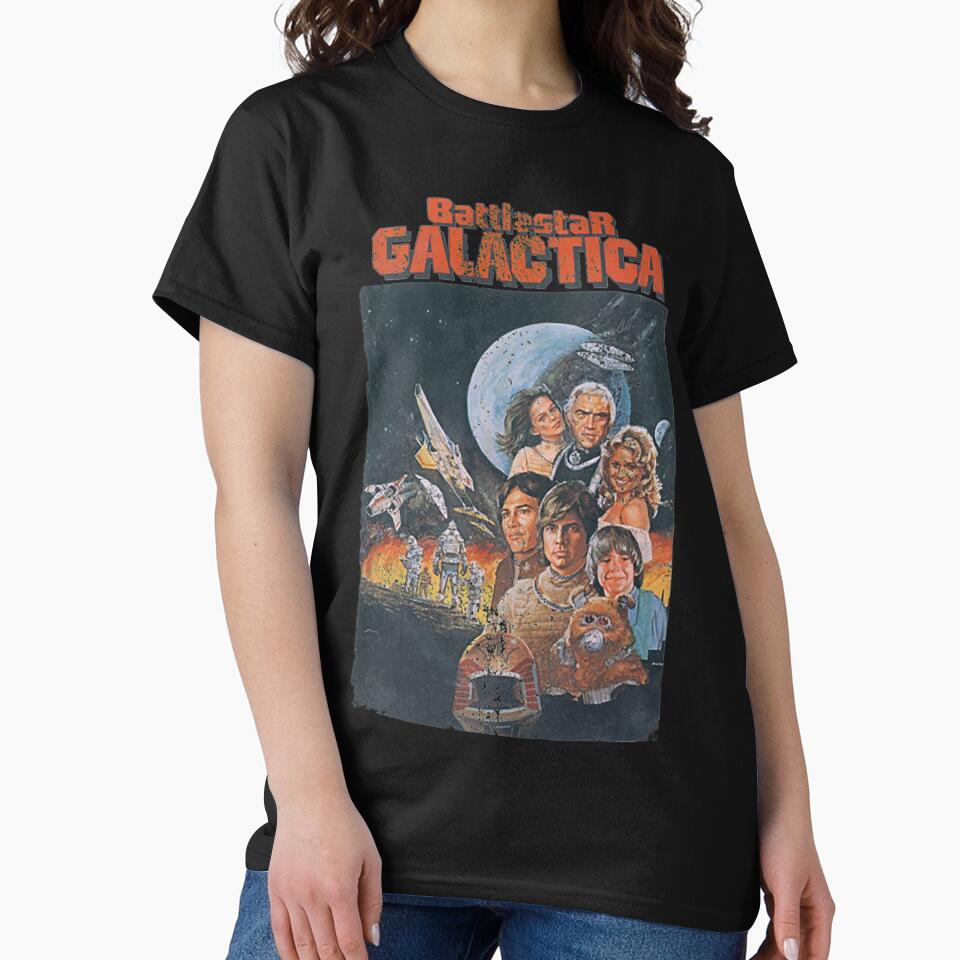 Vintage Distressed Battlestar Galactica by Compliment38