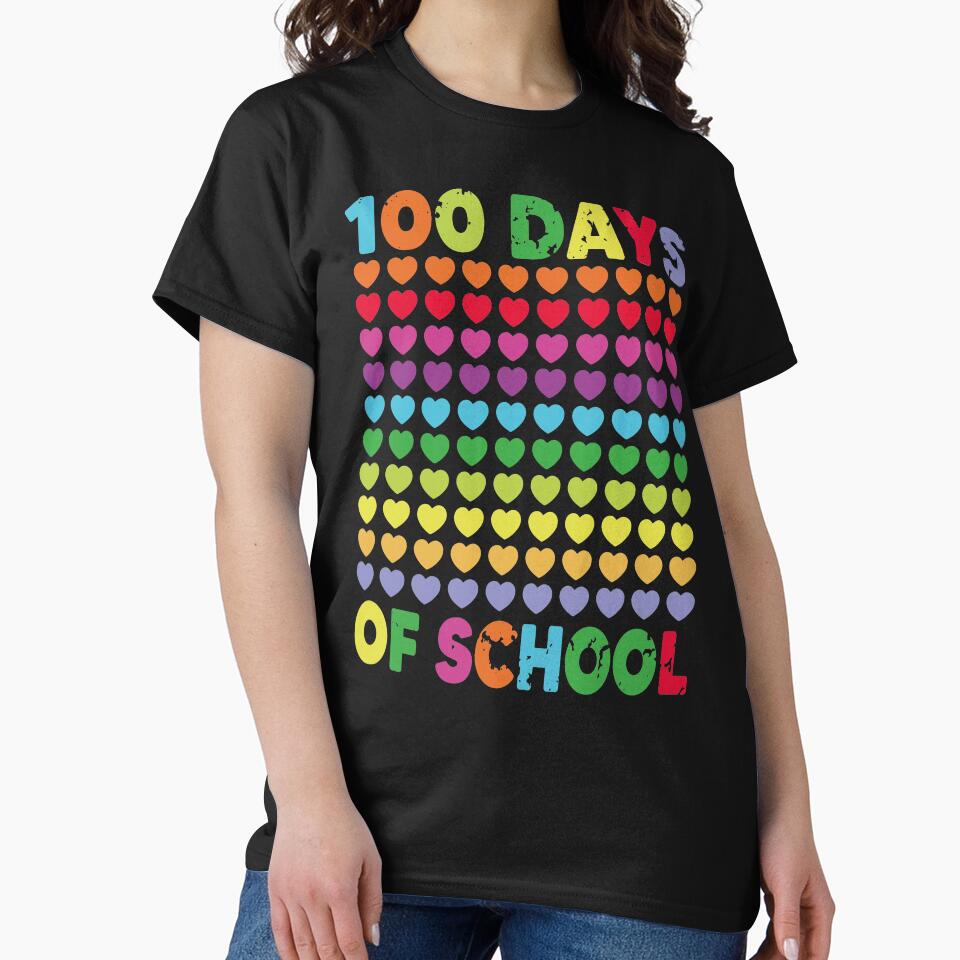 Heart Love 100 Days Of School by Heddar Badreddine